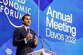 Amir participates in the World Economic forum